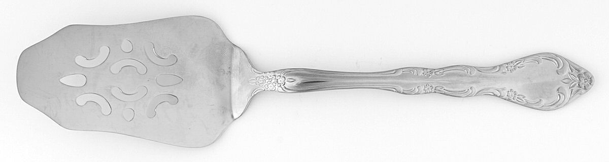 MLL2 (STAINLESS) Pierced All Stainless Pie Server by Michael Lloyd-1