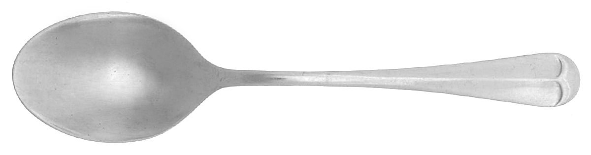 MLL8 (Stainless) Place/Oval Soup Spoon by Michael Lloyd-1
