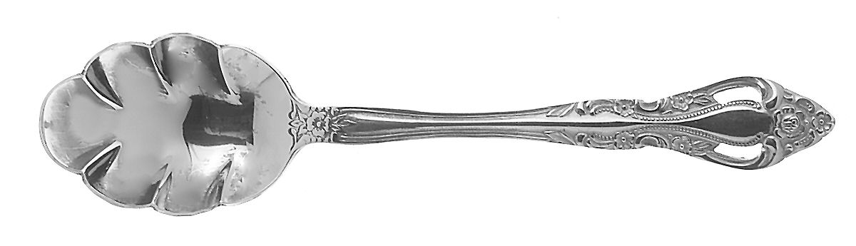 Chopin (Stainless) Sugar Shell Spoon by Michael Lloyd-1