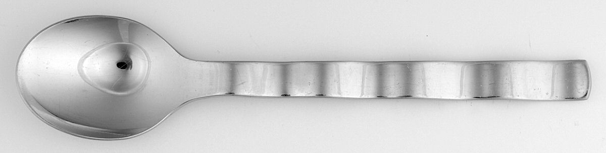 Splash (Stainless) Place/Oval Soup Spoon by Michael Lloyd-1