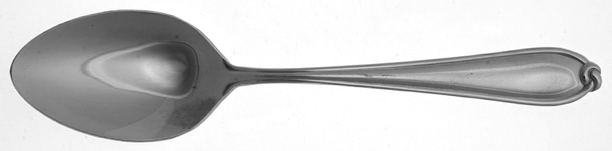 Bow Knot (Stainless) Tablespoon (Serving Spoon) by The Main Course,-1