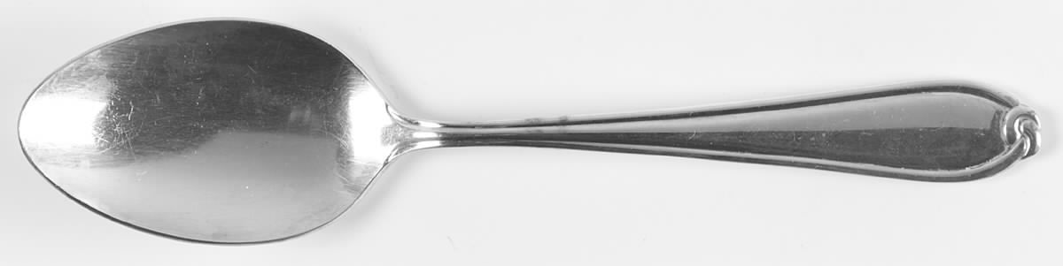 Bow Knot (Silverplate) Tablespoon (Serving Spoon) by The Main Course,-1