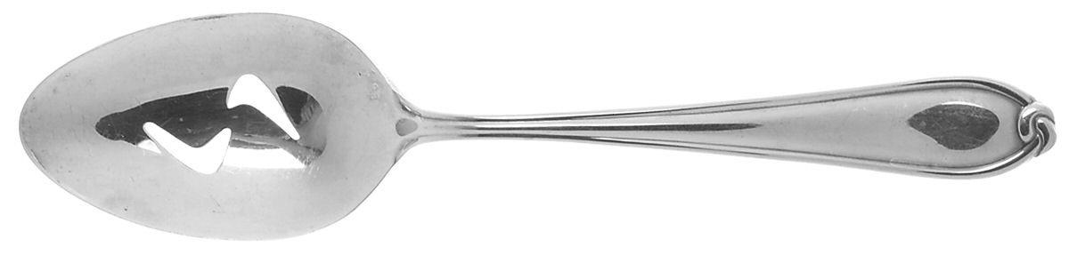 Bow Knot (Silverplate) Pierced Tablespoon (Serving Spoon) by The Main Course,-1