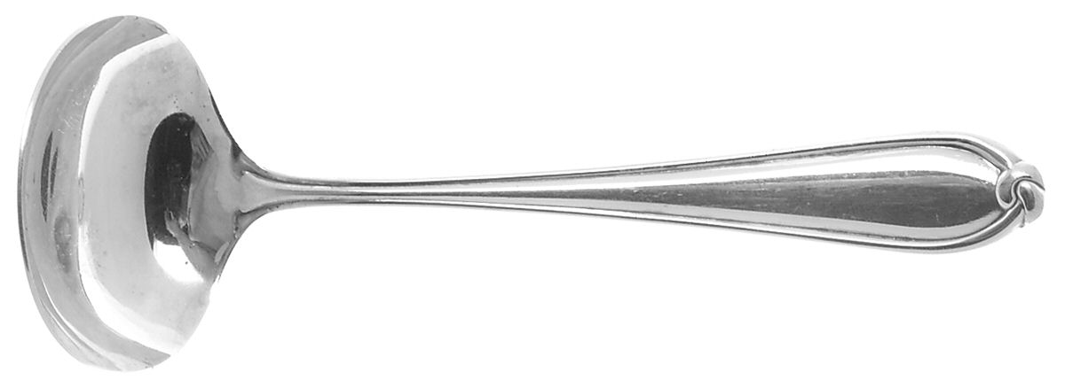 Bow Knot (Silverplate) Solid Gravy Ladle by The Main Course,-1