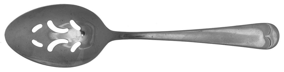 MNF3 (Stainless) Pierced Tablespoon (Serving Spoon) by The Main Course,-1