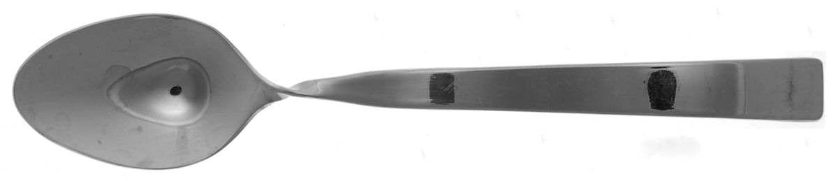 Wave Twist (Stainless) Teaspoon by The Main Course,-1