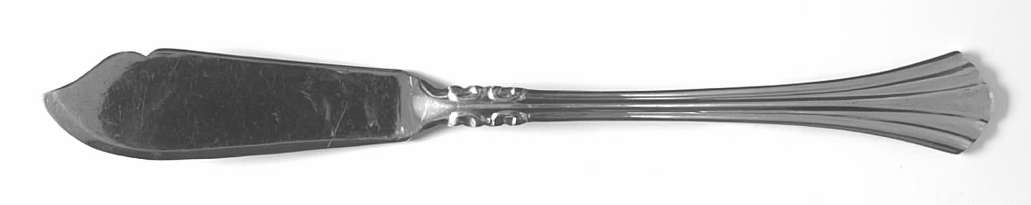 MPF7 (STAINLESS) Flat Handle Master Butter Knife by Market Place-1
