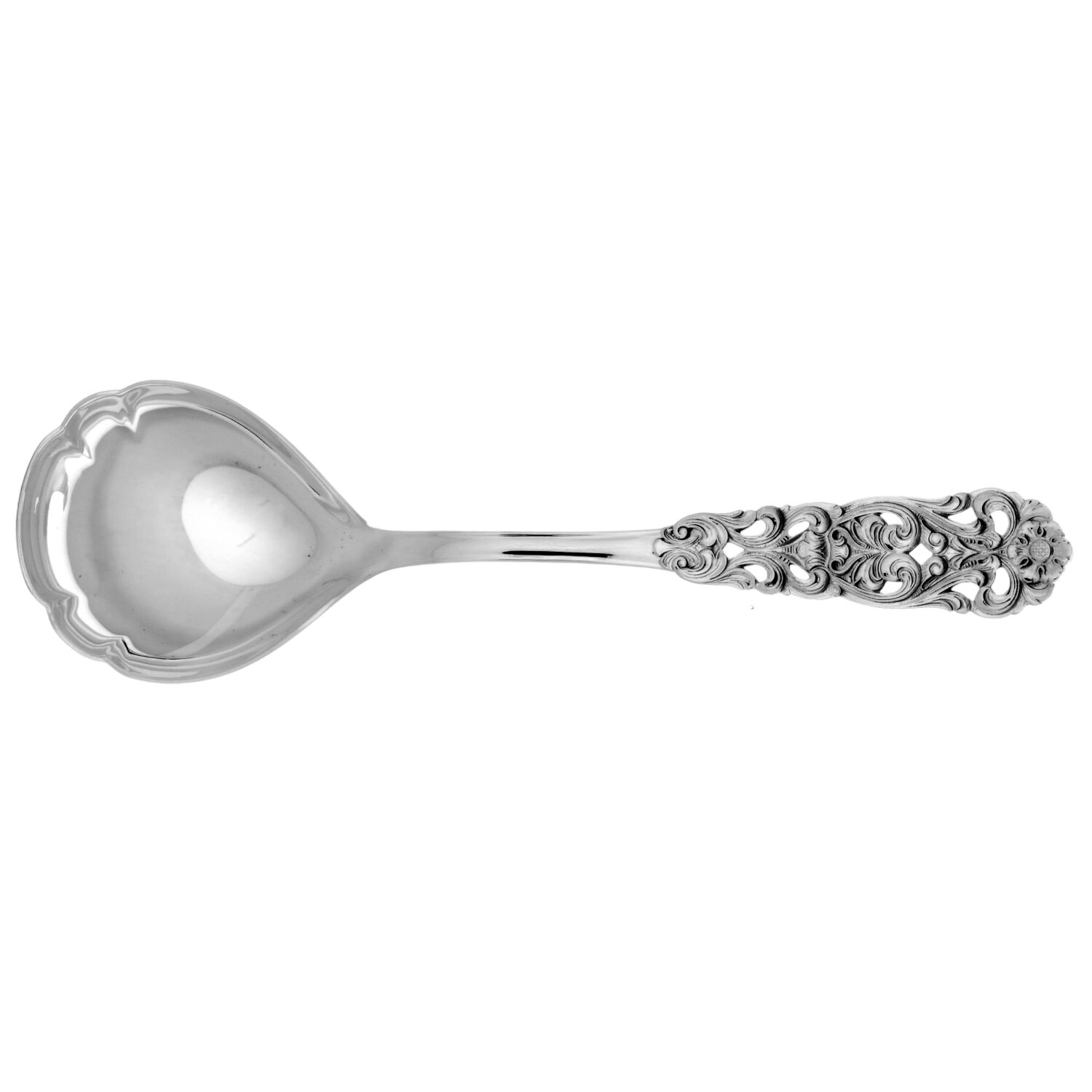 Valdres (Sterling) Large Jelly Spoon by T H Marthinsen Silver-1