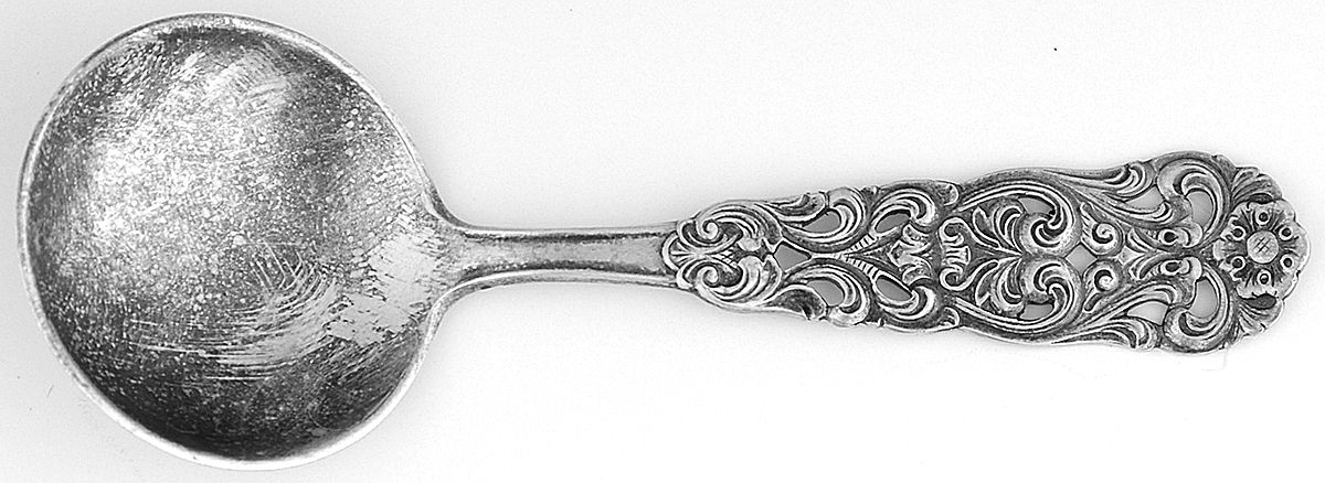 Valdres (Sterling) Straight Handle Baby Spoon by T H Marthinsen Silver-1
