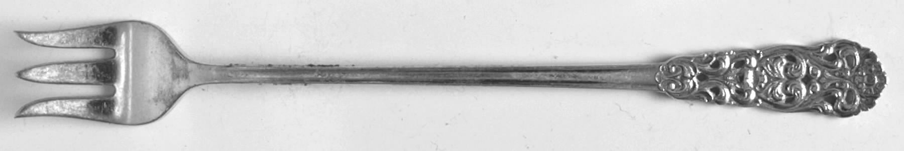 Valdres (Sterling) Cocktail/Seafood Fork by T H Marthinsen Silver-1