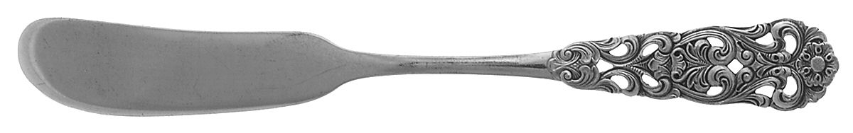 Valdres (Sterling) Flat Handle Butter Spreader by T H Marthinsen Silver-1