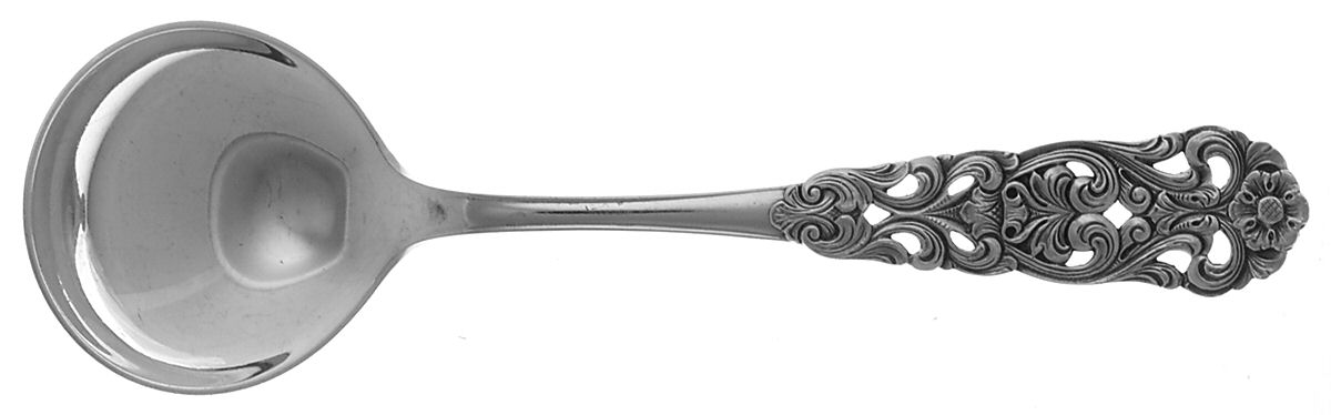 Valdres (Sterling) Round Bowl Soup Spoon (Cream Soup) by T H Marthinsen Silver-1