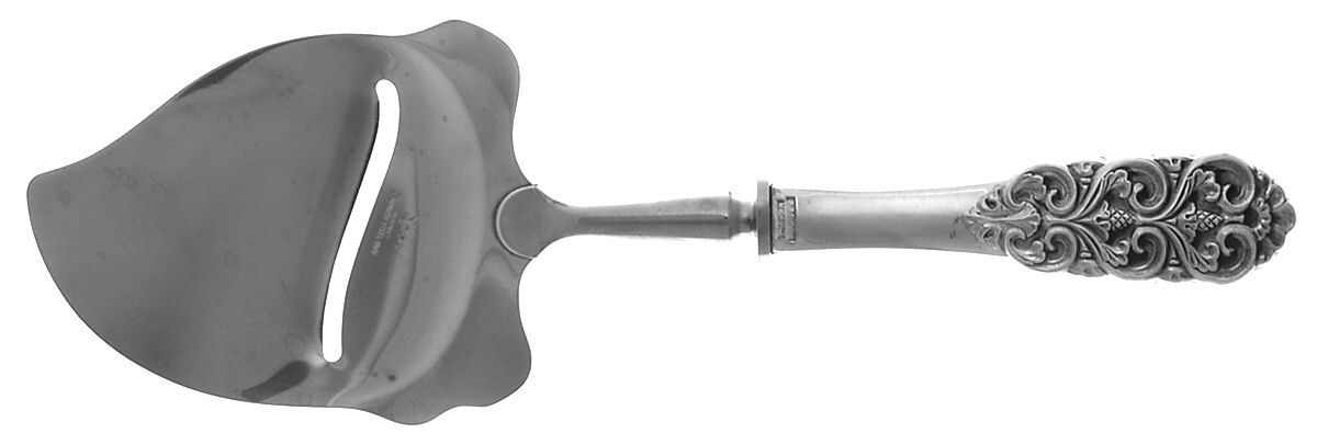 Valdres (Sterling) Cheese Plane with Stainless Plane by T H Marthinsen Silver-1