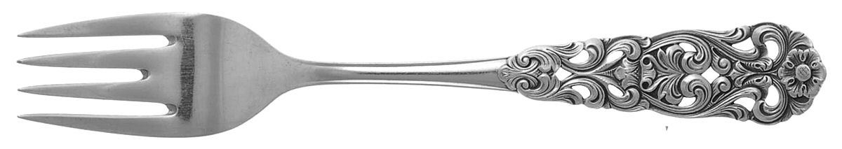 Valdres (Sterling) Individual Solid Fish Fork by T H Marthinsen Silver-1
