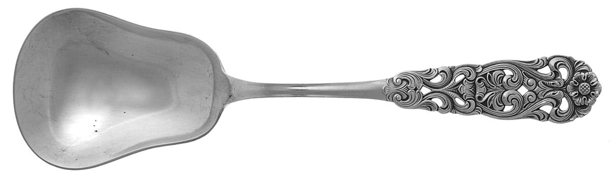 Valdres (Sterling) Preserve Spoon by T H Marthinsen Silver-1
