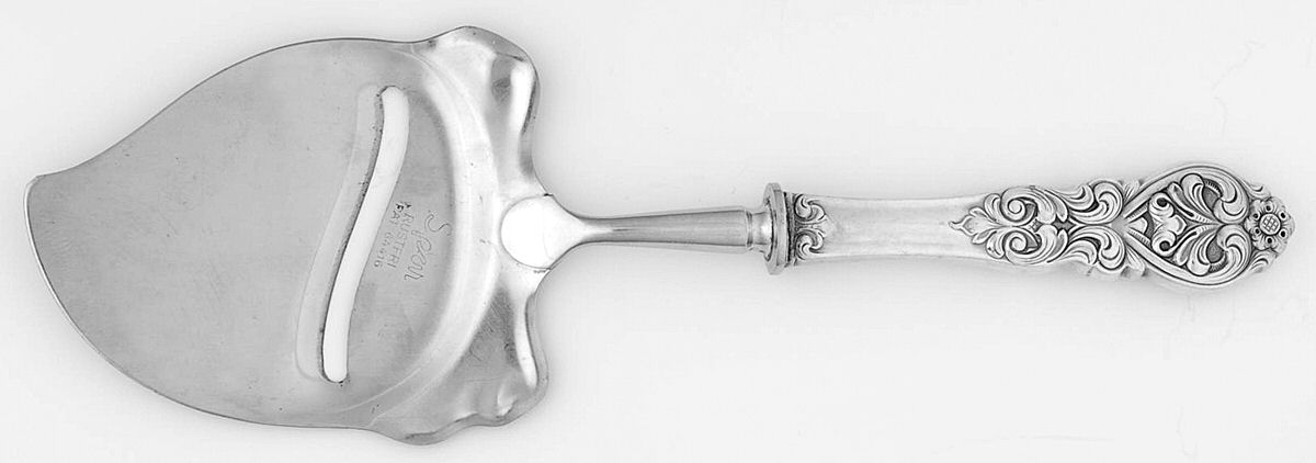 Valdres (Sterling) Cheese Plane with Stainless Plane by T H Marthinsen Silver-1