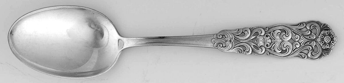 Valdres (Sterling) Dessert/Oval Soup Spoon by T H Marthinsen Silver-1