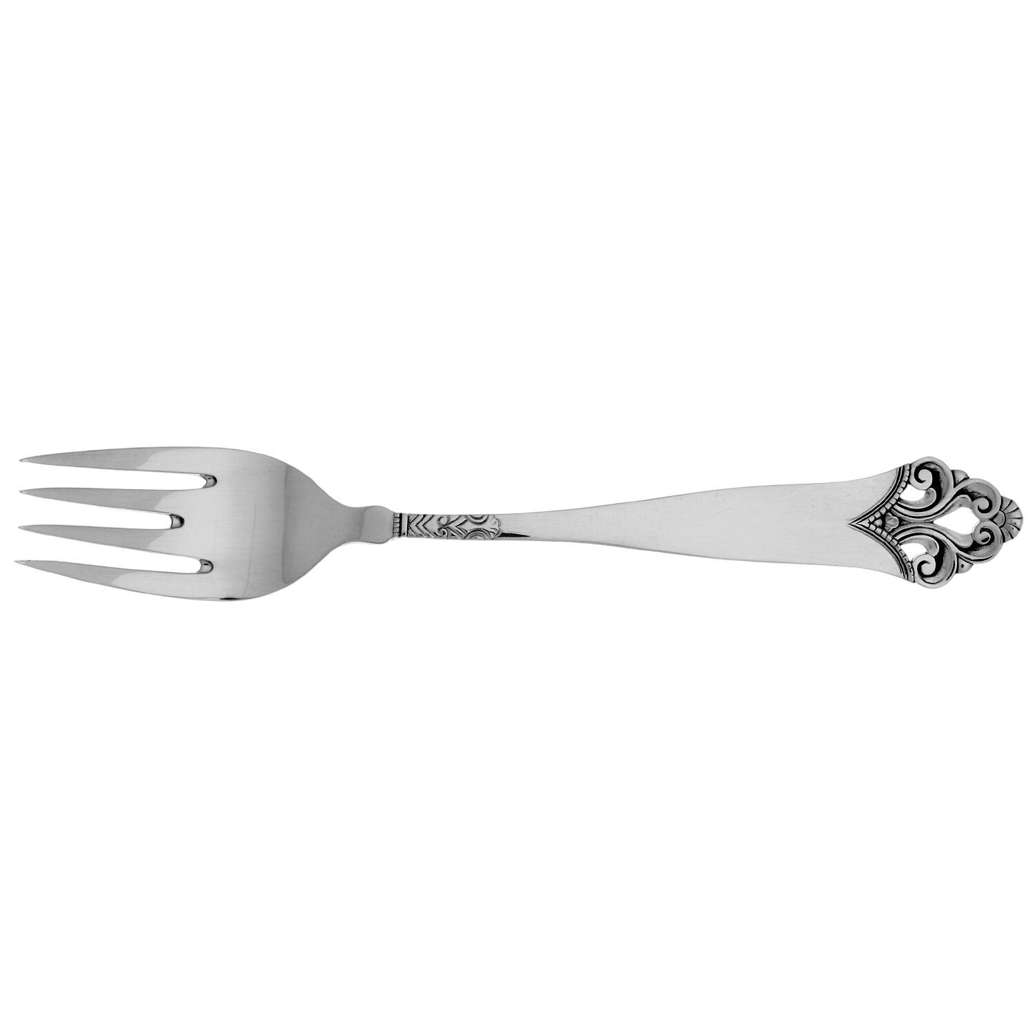 Lillemor (Sterling) Individual Salad Fork by T H Marthinsen Silver-1