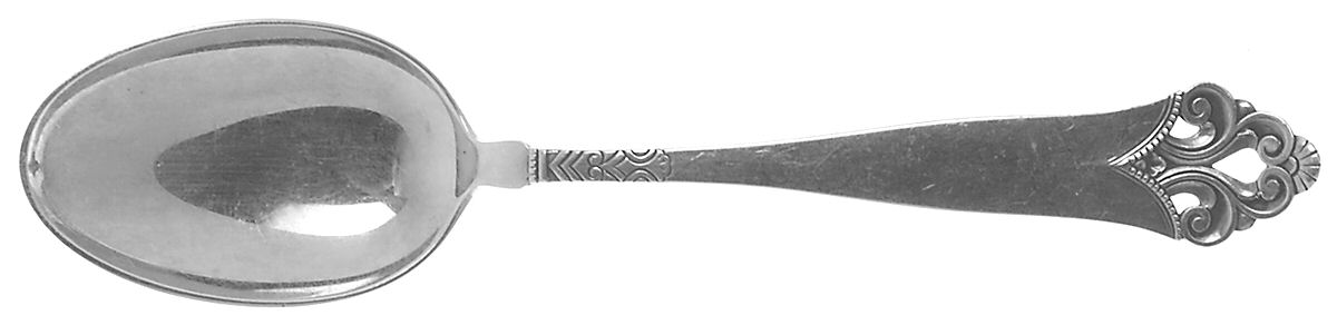 Lillemor (Sterling) Dessert/Oval Soup Spoon by T H Marthinsen Silver-1