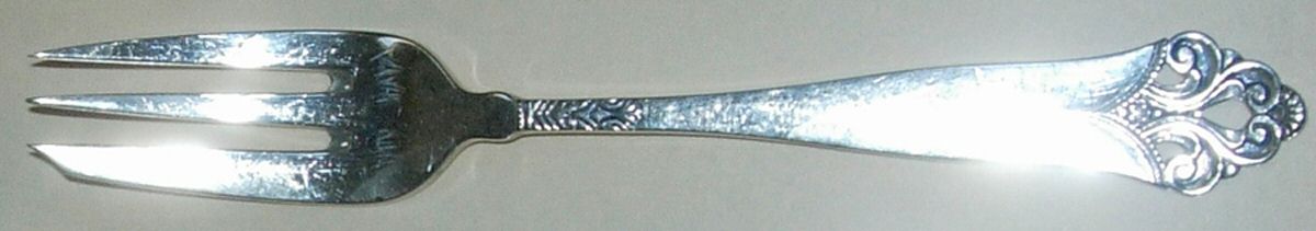 Lillemor (Sterling) Pastry Fork by T H Marthinsen Silver-1