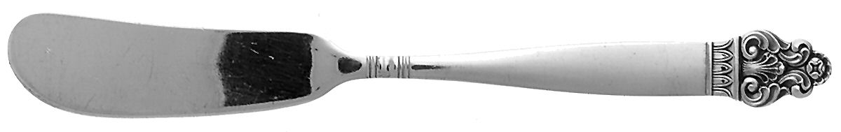 Vidar (Silverplate) Flat Handle Butter Spreader by T H Marthinsen Silver-1