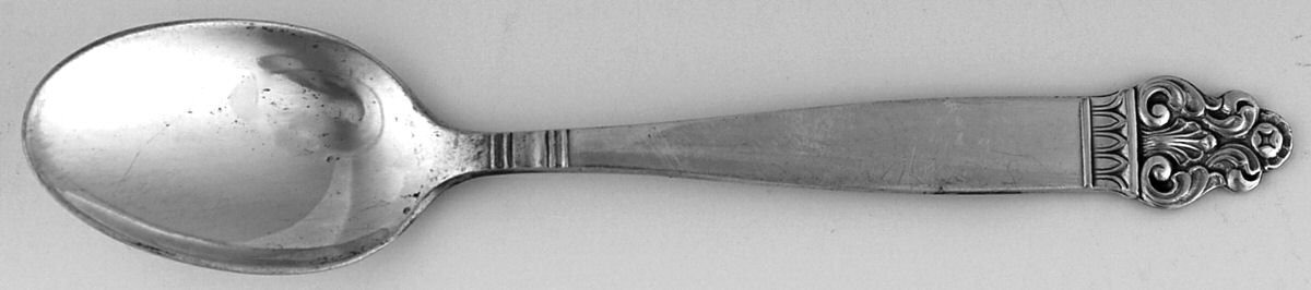 Vidar (Silverplate) Demitasse Spoon by T H Marthinsen Silver-1