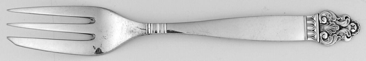 Vidar (Silverplate) Pastry Fork by T H Marthinsen Silver-1