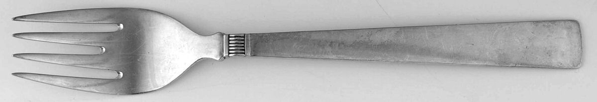 Prince Harald (Sterling) Individual Solid Fish Fork by T H Marthinsen Silver-1