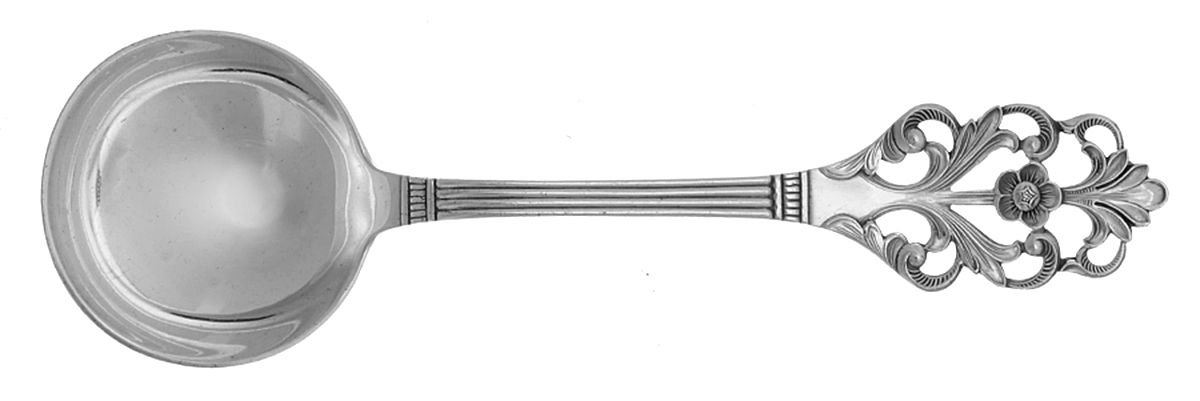 Viking Rose (Sterling) Sugar Spoon by T H Marthinsen Silver-1