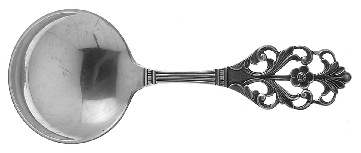 Viking Rose (Sterling) Solid Bon Bon Spoon by T H Marthinsen Silver-1