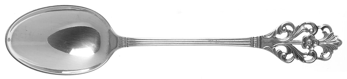 Viking Rose (Sterling) Teaspoon by T H Marthinsen Silver-1