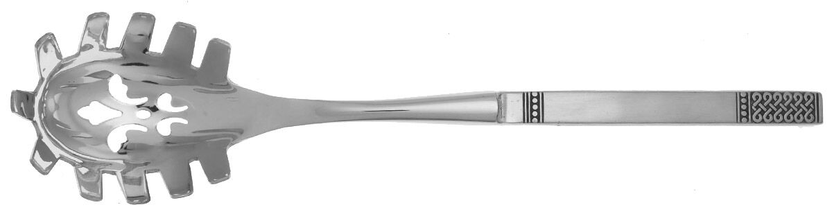 Danika (Merchandise Serv)(Stainless) Pasta Server with Stainless Bowl HC by Merchandise Service-1