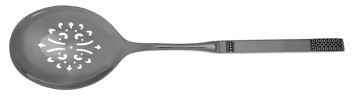 Danika (Merchandise Serv)(Stainless) Casserole Spoon with Pierced Stainless Bowl HC by Merchandise Service-1