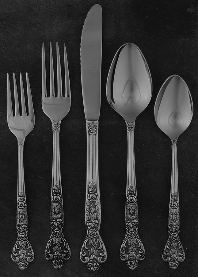 Versailles (Stainless) 5 Piece Place Setting by Merchandise Service-1