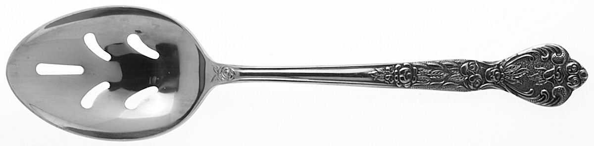 Versailles (Stainless) Pierced Tablespoon (Serving Spoon) by Merchandise Service-1