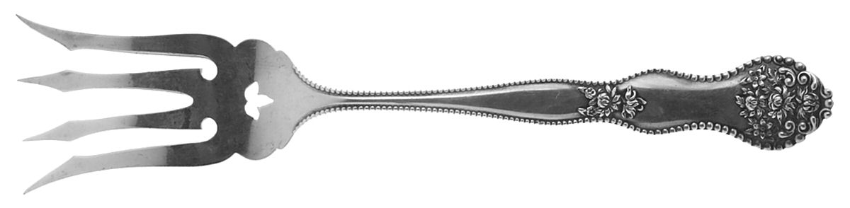 Adolphus (Sterling, 1904, No Monograms) Small Chipped Beef Fork by Mount Vernon-1