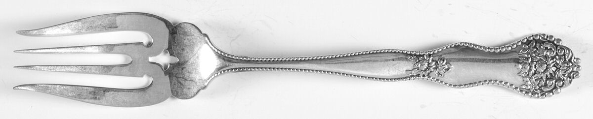 Adolphus (Sterling, 1904, No Monograms) Individual Solid Fish Fork by Mount Vernon-1