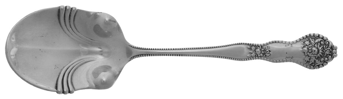 Adolphus (Sterling, 1904, No Monograms) Preserve Spoon by Mount Vernon-1