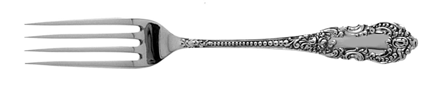 Apollo (Sterling, 1892) Luncheon/Dessert Fork, Solid Piece by Mount Vernon-1