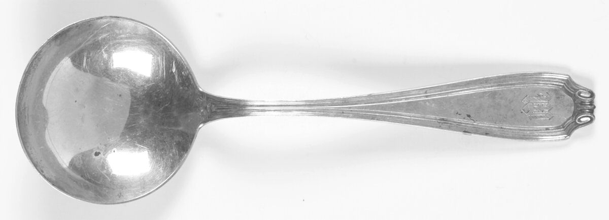 Chelsea (Sterling, 1918) Round Bowl Soup Spoon (Bouillon) by Mount Vernon-1