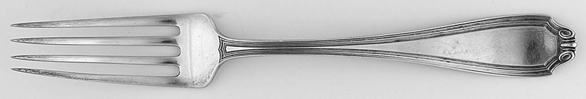 Chelsea (Sterling, 1918) Monogram Fork by Mount Vernon-1