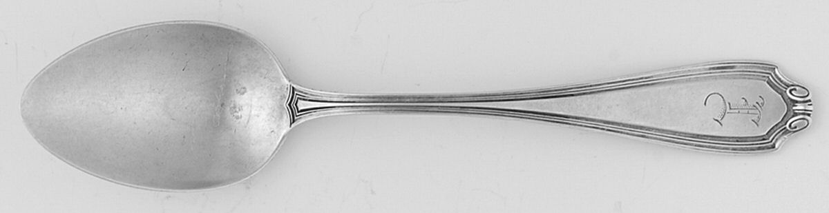 Chelsea (Sterling, 1918) Monogram Teaspoon by Mount Vernon-1