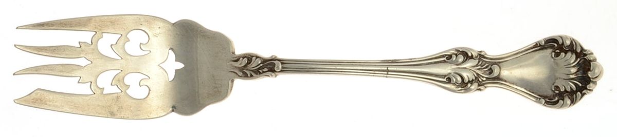 Corinthian (Sterling, 1891) Individual Salad Fork by Mount Vernon-1