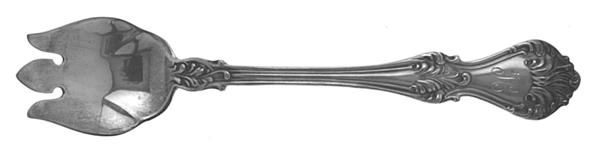 Corinthian (Sterling, 1891) Ice Cream Fork by Mount Vernon-1