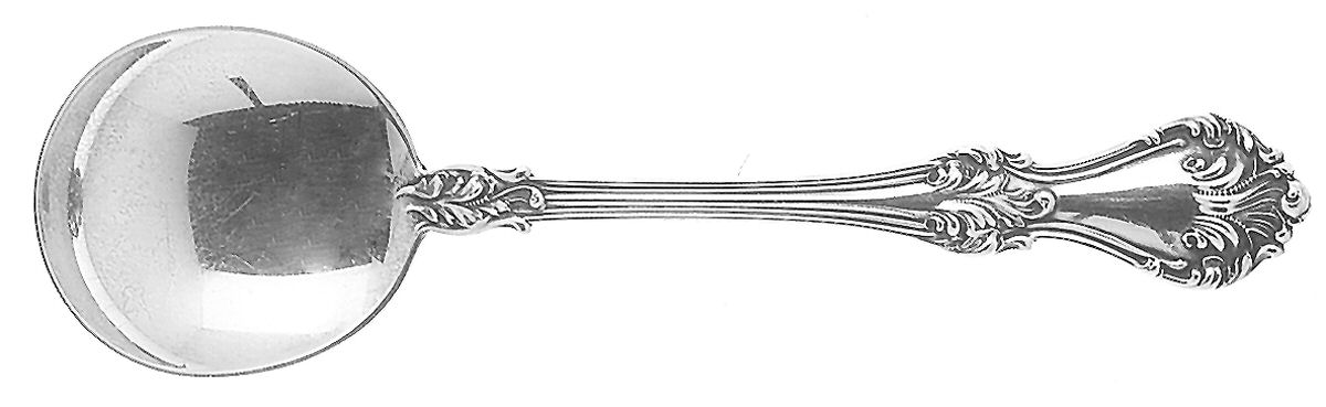 Corinthian (Sterling, 1891) Round Bowl Soup Spoon (Bouillon) by Mount Vernon-1