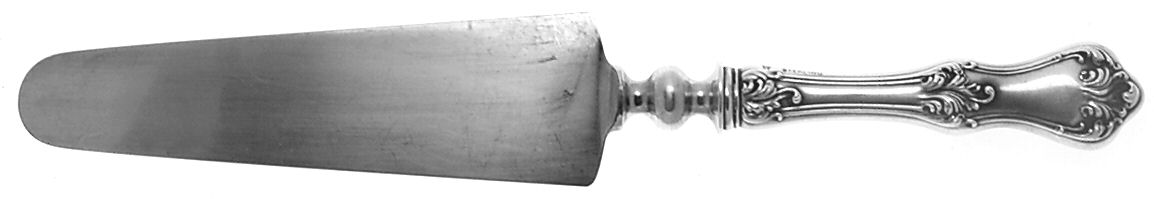 Corinthian (Sterling, 1891) Pie Server with Silverplate Blade by Mount Vernon-1