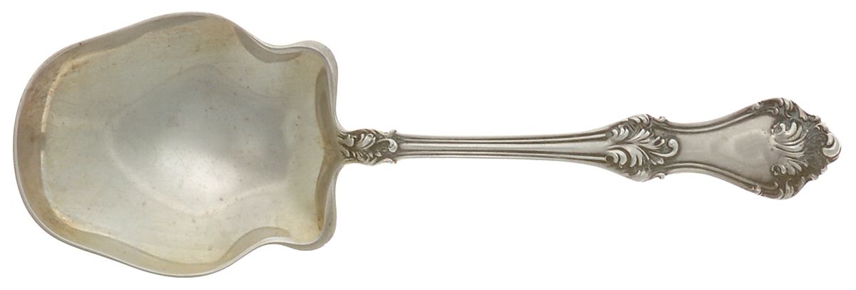 Corinthian (Sterling, 1891) Preserve Spoon by Mount Vernon-1