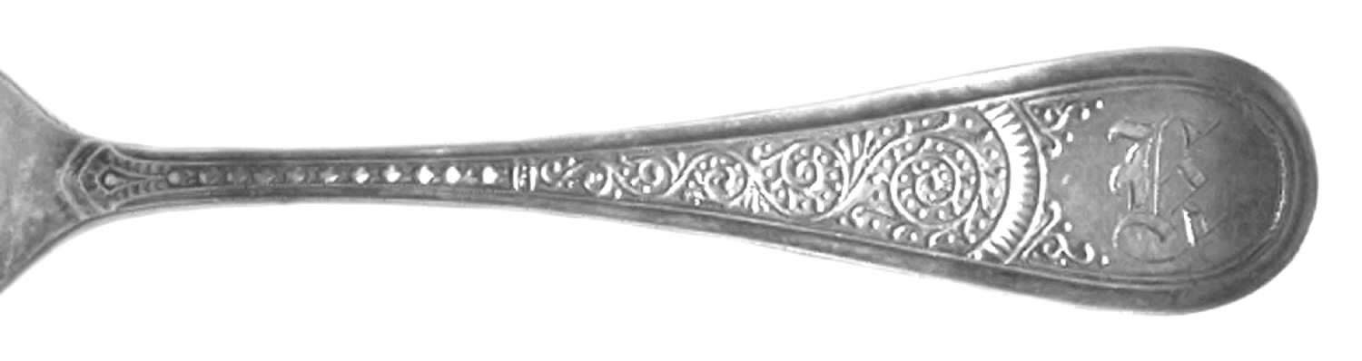 Coronet (Sterling, 1879) Fork by JB & SK Knowles Silver-1