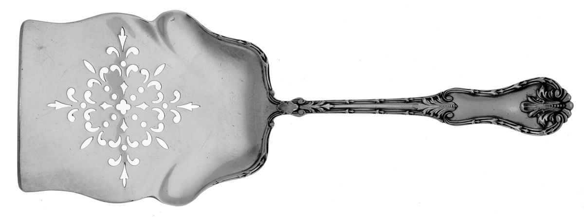 Josephine (Sterling, 1899) Solid Pierced Waffle Server by Mount Vernon-1