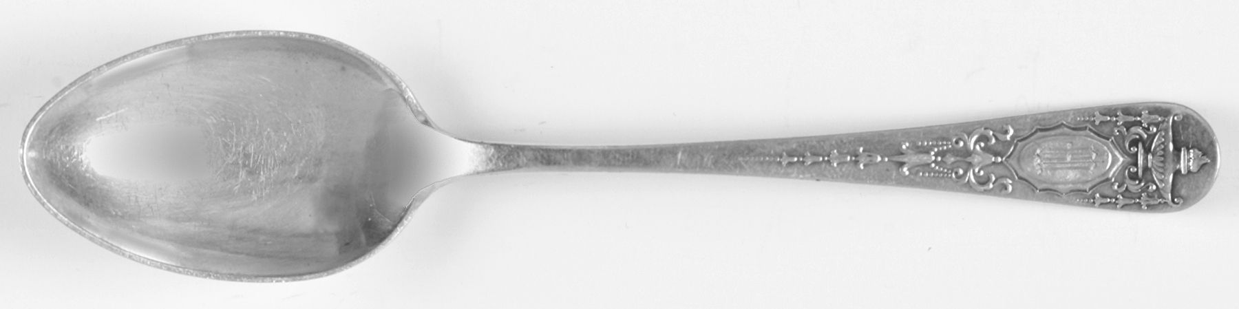 Kenwood (Sterling, 1915) Monogram Five O'Clock Teaspoon by Mount Vernon-1
